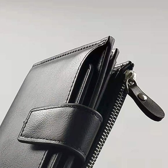 ✨✨BRAND NEW Mens Bifold Card Holder Wallet with Button Clip - Picture 9 of 9